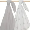 Living Textiles Têxteis Vivos - 2Pk Swaddles de Musselina Orgânica Dandelion Online