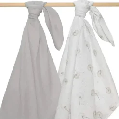 Living Textiles Têxteis Vivos - 2Pk Swaddles de Musselina Orgânica Dandelion Online