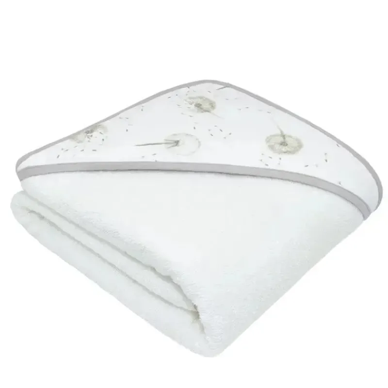 txteis_vivos__toalha_com__SKULHGjiVKN_0.webp Living Textiles Têxteis Vivos - Toalha com Capuz de Musselina Orgânica para Bebês, Dente de Leão Clearance