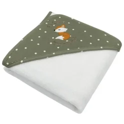 Living Textiles Têxteis Vivos - Toalha com Capuz para Bebê, Verde Floresta Retiro New