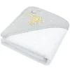 Living Textiles Têxteis Vivos - Toalha com Capuz para Bebé, Noah Giraffe Hot