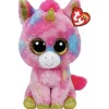 Ty Beanie Boos Unicórnio, Olhos Brilhantes Dourados Com Glitter Best