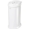 Ubbi - Balde de fraldas com trava de odor em aço, branco Fashion