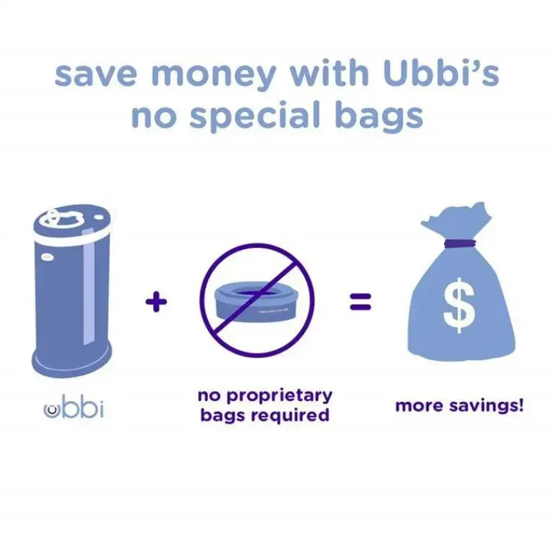 ubbi__balde_de_fraldas_co_SKURRL0B8GB_3.webp Ubbi - Balde de fraldas com trava de odor em aço, cinza Outlet
