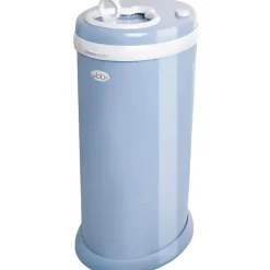 Ubbi - Balde de fraldas com trava de odor em aço, azul nuvem Discount