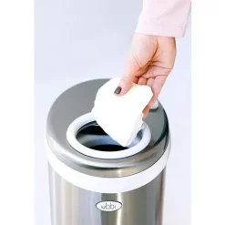 Ubbi - Balde de fraldas com trava de odor em aço, cromado Hot