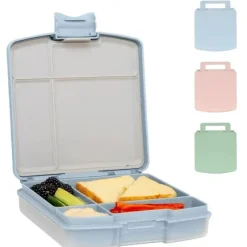 Ubbi - Lancheira Bento para Crianças, Azul Nublado Best