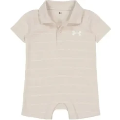 Under Armour - Baby Polo Shortall Listras, Marfim Fashion