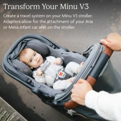 Uppababy - Adapters For Minu V3 - (Compatible with all Mesa and Aria car seats) Online