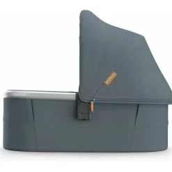 Uppababy - Berço V3 Callum (Azul Pedra/Estrutura Prata) Fashion