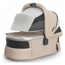 Uppababy - Berço V3, Declan (Oat Mélange/Silver Frame) Discount