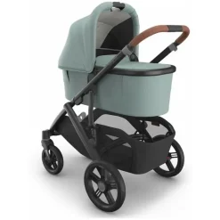Uppababy - Berço V3, Kenzi (Mystic Aqua/estrutura de carbono) Best