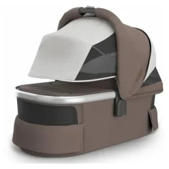 Uppababy - Berço V3, Theo (Taupe Escuro/Estrutura Prateada) Fashion