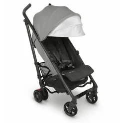Uppababy - Carrinho Guarda-chuva G-LUXE, Greyson (Carvão Melange/Carbono) Hot
