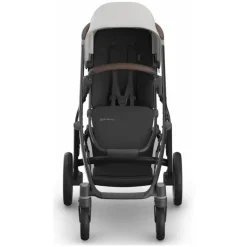 Uppababy - Carrinho Vista V3, Savannah (Jacquard cinza pérola/estrutura de carbono/couro castanho) Best