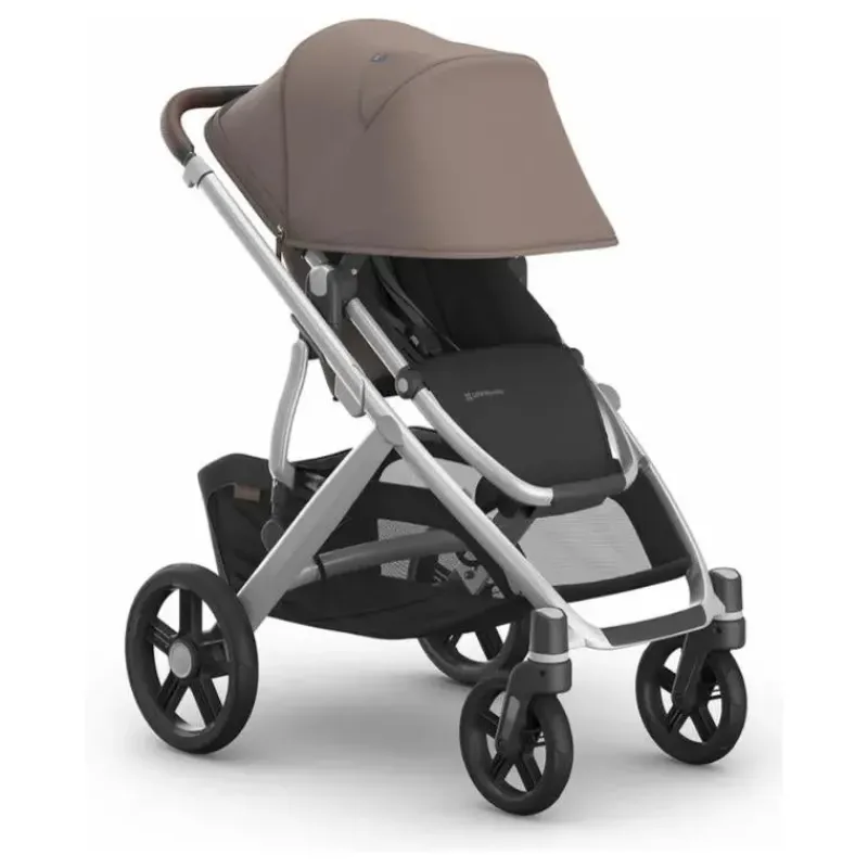 uppababy__carrinho_vista__SKUssLF50fe_2.webp Uppababy - Carrinho Vista V3, Theo (Taupe Escuro/Estrutura Prateada/Couro Castanho) New