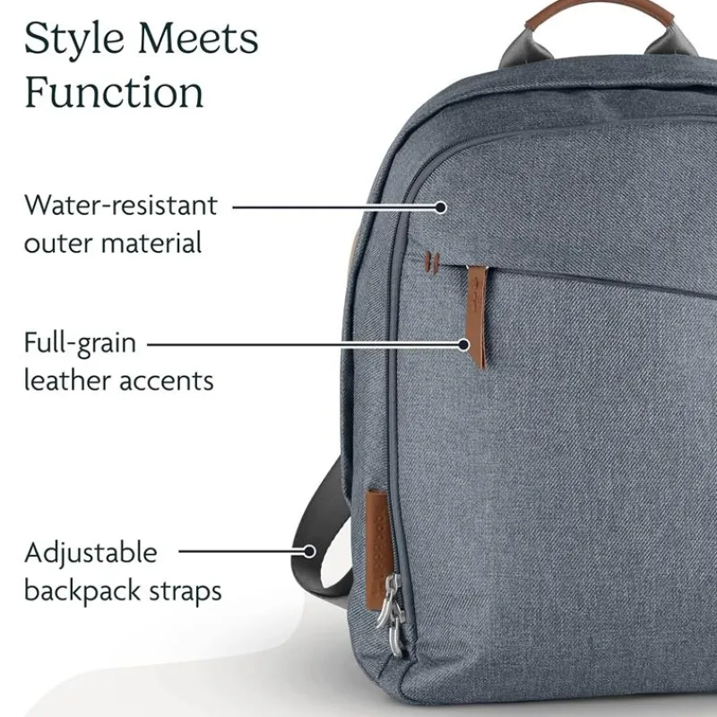 uppababy__changing_backpa_SKU5IT6X7BX_2.webp Uppababy - Changing Backpack, Callum/Dillan (Stone Blue | Sand Leather) Fashion