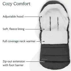 Uppababy - Cozyganoosh, Jake (Charcoal) Best