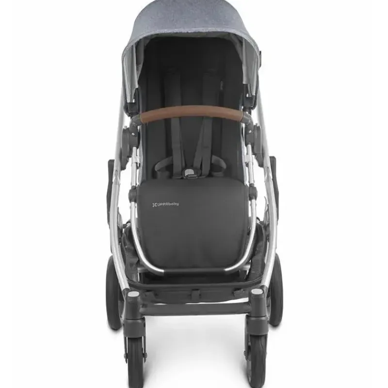 uppababy__cruz_stroller_v_SKUDHwMLTuk_6.webp Uppababy - Cruz Stroller V2, Gregory (Azul Melange/Prata/Couro Saddle) Online