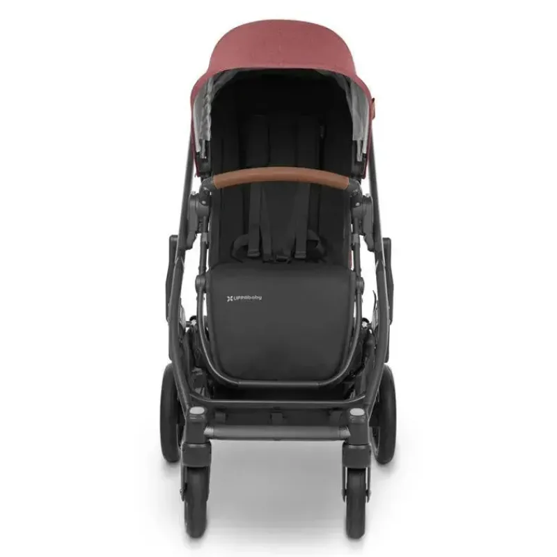 uppababy__cruz_v_stroller_SKUFmCbJJEG_7.webp Uppababy - Cruz V2 Stroller, Lucy (Rosewood Mélange/Estrutura de Carbono/Couro Saddle) Outlet