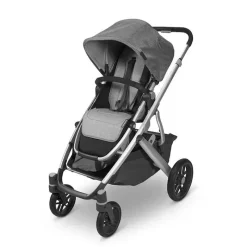 Uppababy - Forro de Assento Reversível, Phoebe (Cinza Claro Respirável/Velo Sherpa Aconchegante) Clearance