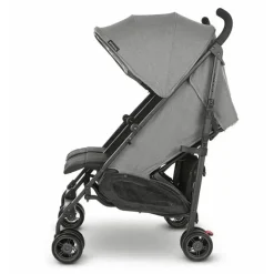 Uppababy - G-LINK V2 Side by Side Double Stroller, Greyson (Charcoal Melange/Carbon) Clearance