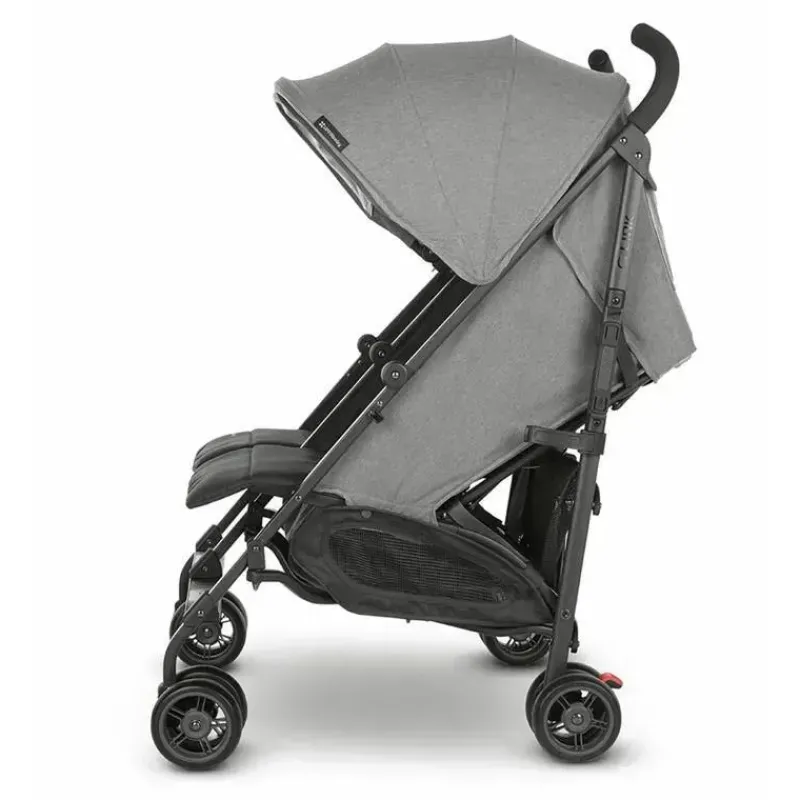 uppababy__glink_v_side_by_SKU33crUPMk_2.webp Uppababy - G-LINK V2 Side by Side Double Stroller, Greyson (Charcoal Melange/Carbon) Clearance