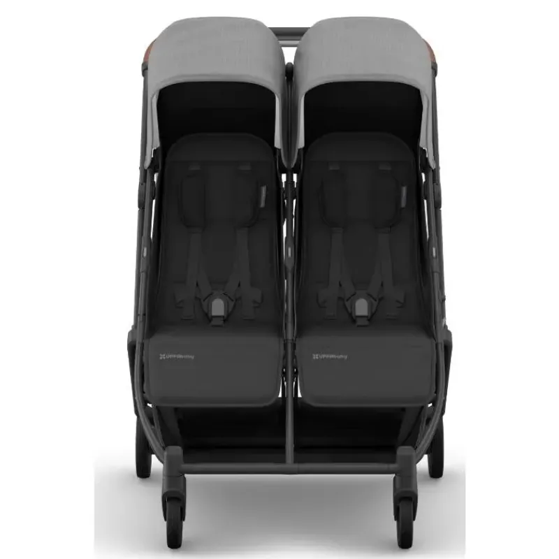 uppababy__minu_duo_side_b_SKUq5oLSKlZ_1.webp Uppababy - Minu Duo Side By Side Compact Double Stroller, Greyson (Charcoal Mélange/Carbon Frame/Saddle Leather) Discount