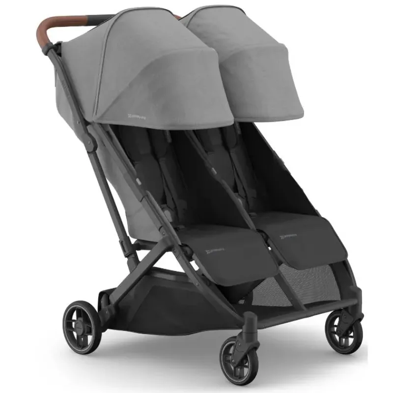 uppababy__minu_duo_side_b_SKUq5oLSKlZ_2.webp Uppababy - Minu Duo Side By Side Compact Double Stroller, Greyson (Charcoal Mélange/Carbon Frame/Saddle Leather) Discount