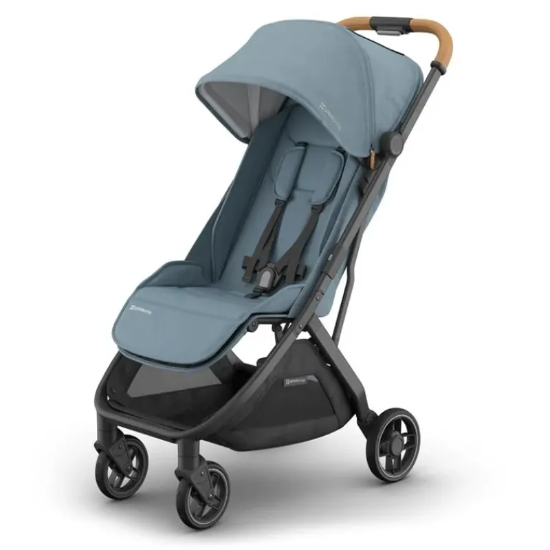 uppababy__minu_v_compact__SKUjGPiDece_0.webp Uppababy - Minu V3 Compact Stroller, Dillan (Stone Blue/Carbon Frame/Sand Leather) New