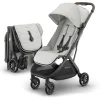 Uppababy - Minu V3 Compact Stroller, Savannah (Pearl Gray Melange/Carbon Frame/Chestnut Leather) Best