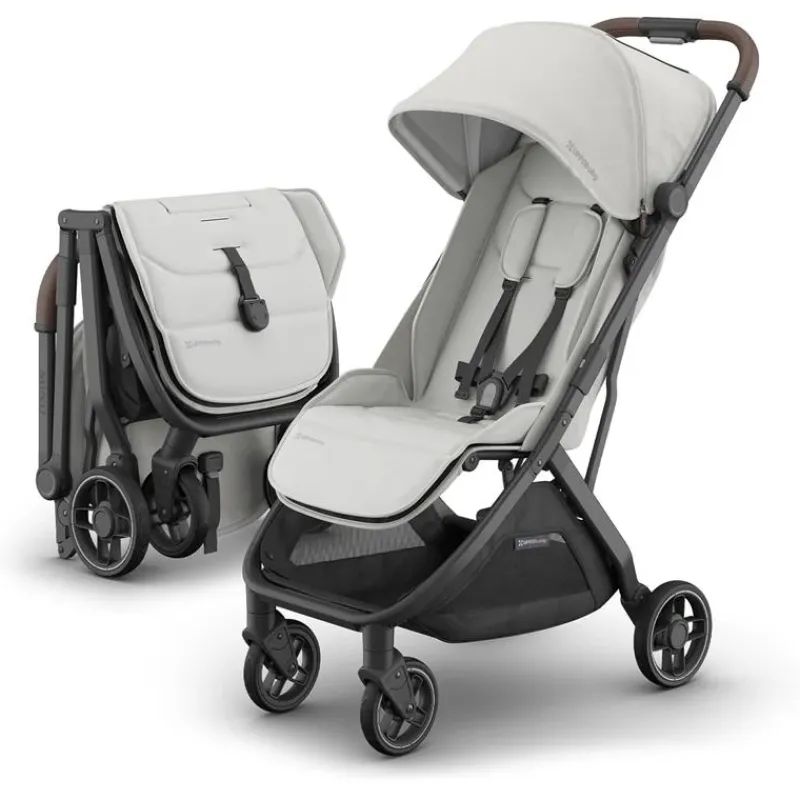 uppababy__minu_v_compact__SKUvEsccwxj_0.webp Uppababy - Minu V3 Compact Stroller, Savannah (Pearl Gray Melange/Carbon Frame/Chestnut Leather) Best