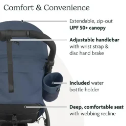 Uppababy - Ridge Jogging Stroller, Theo (taupe escuro/estrutura de carbono) Hot