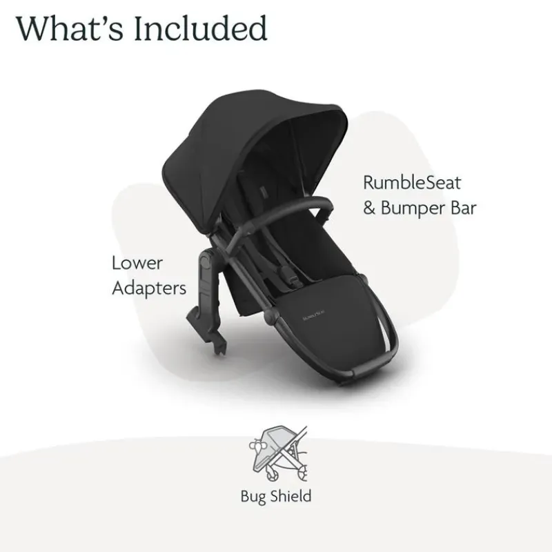 uppababy__rumbleseat_v_se_SKUqCGavWnh_2.webp Uppababy - Rumbleseat V3 Second Lower Seat, Jake (Charcoal/Carbon Frame/Black Leather) New