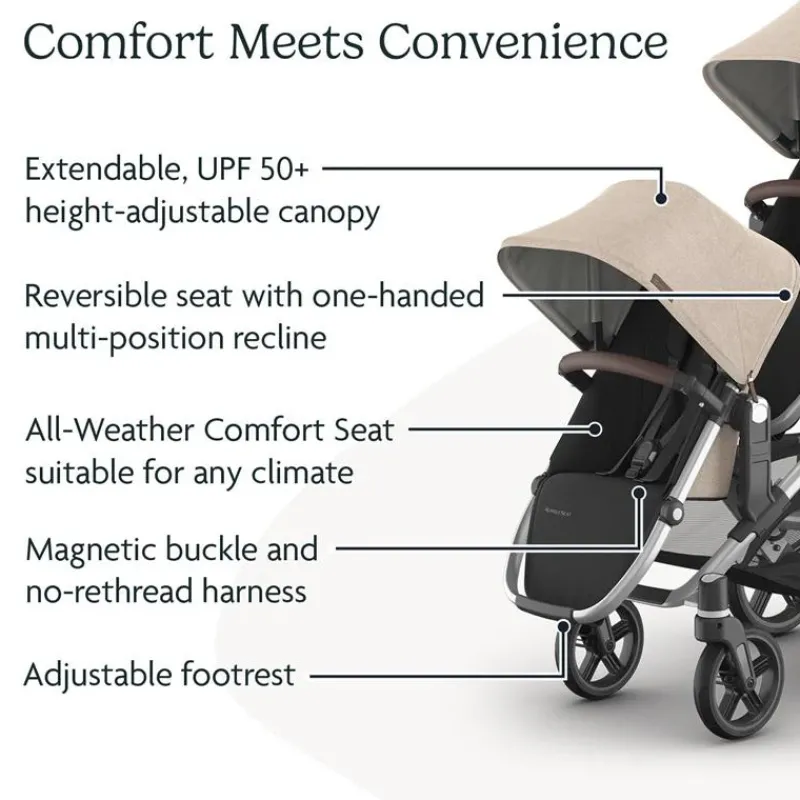 uppababy__rumbleseat_v_se_SKUt77j82kn_2.webp Uppababy - Rumbleseat V3 Second Lower Seat, Declan (Oat Mélange/Silver Frame/Chestnut Leather) Online