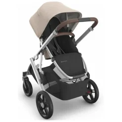 Uppababy - Vista V3 Stroller, Declan (Oat Mélange/Silver Frame/Chestnut Leather) Sale