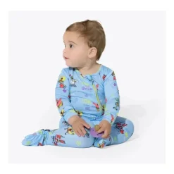 Bellabu Bear Urso Bellabu - Good Vibes Bambu conversível Footie Bob Esponja Calça Quadrada Sale