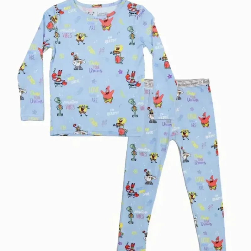 urso_bellabu__pijama_infa_SKUOVGXeemb_2.webp Bellabu Bear Urso Bellabu – Pijama infantil Good Vibes Bamboo Bob Esponja Calça Quadrada Best