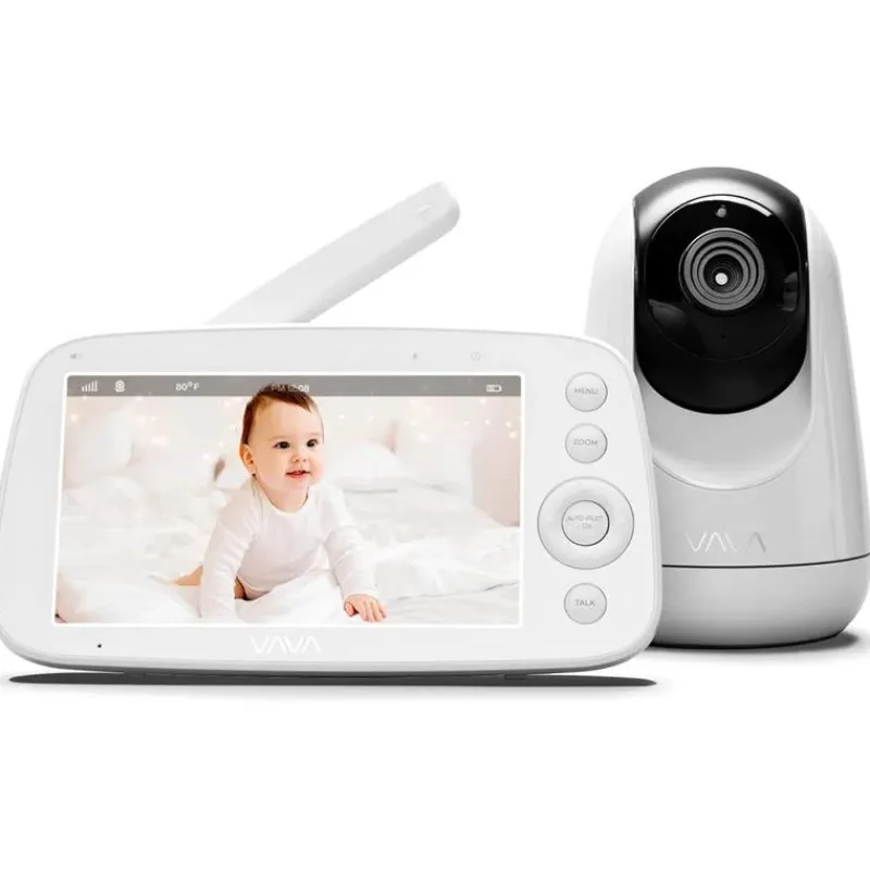 vava__baby_monitor_single_SKUCytuf2GX_0.webp VAVA - Baby Monitor Single 5/720P Bbm, White Clearance