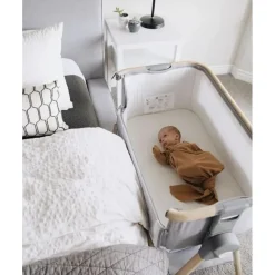 Venice Child - Lençóis de berço de bambu, off white Outlet