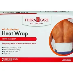 Veridian - 2 Pk Theracare Heat Wraps, costas/quadris Hot