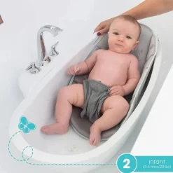 Summer Infant Verão infantil - banheira My Size®, suporte macio para banheira de bebê Hot