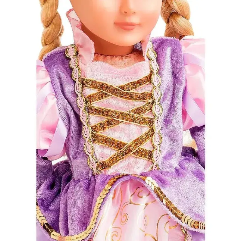 vestido_de_boneca_little__SKUnADTkapm_1.webp Little Adventures Vestido de Boneca Clássico Rapunzel Best