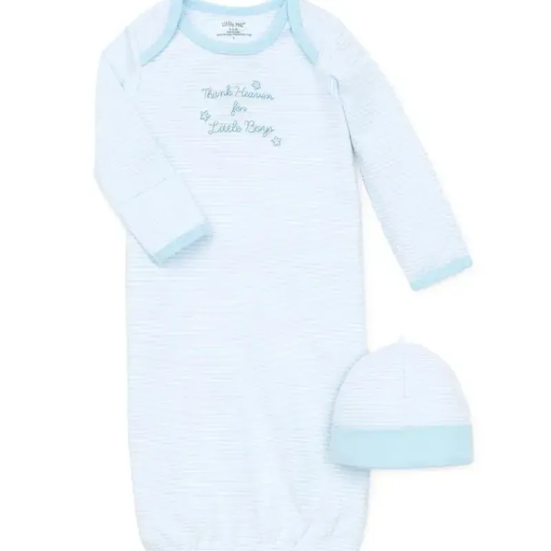 vestido_e_chapu_little_me_SKUFS0ca6aa_0.webp Little Me Vestido e chapéu - Boy Thank Heaven, listra azul claro, 0/3M Discount