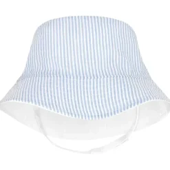 Wee Ones – Chapéu de sol Seersucker reversível para meninos, 12-24 meses Clearance
