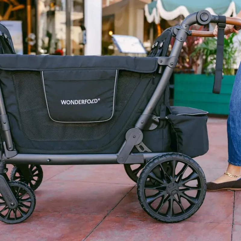 wonderfold__l_quad_stroll_SKUGk5iiRCE_2.webp WonderFold Wagon Stroller WonderFold - L4 Quad Stroller Wagon (4 Seater) Black New