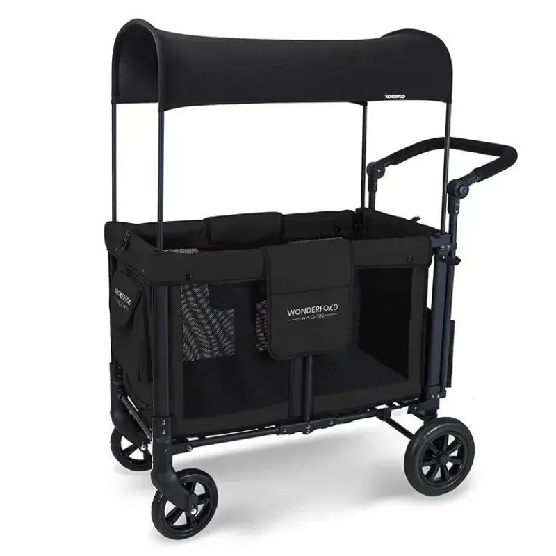 wonderfold__w_luxe_double_SKU7ZomqlpY_1.webp WonderFold Wagon Stroller WonderFold - W2 Luxe Double Stroller Wagon, Preto Sale