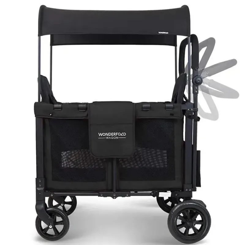 wonderfold__w_luxe_double_SKU7ZomqlpY_3.webp WonderFold Wagon Stroller WonderFold - W2 Luxe Double Stroller Wagon, Preto Sale