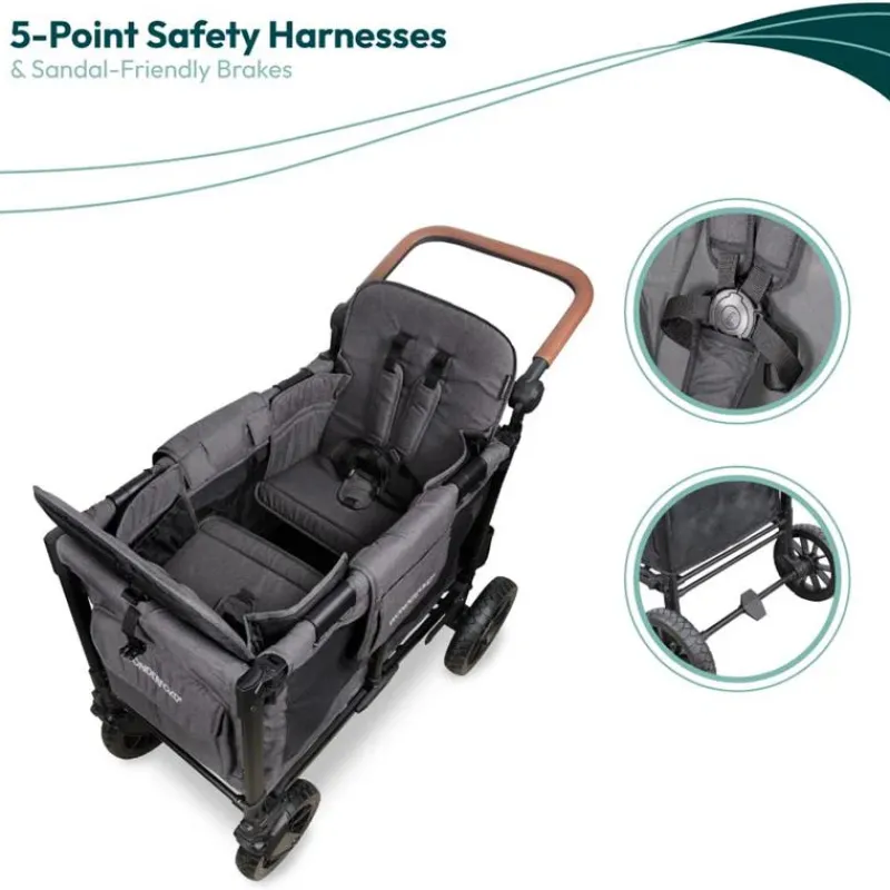 wonderfold__w_luxe_pro_do_SKUTgH9Sy5p_4.webp WonderFold Wagon Stroller Wonderfold - W2 Luxe Pro Double Stroller For 2 kids, Charcoal Gray Online