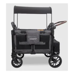 WonderFold Wagon Stroller Wonderfold - W4 Luxe Pro Quad Stroller For 4 Kids, Charcoal Gray Fashion